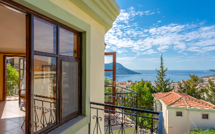 2+1 Ortak Havuzlu Villa HABESSOS Kalkan Merkez(103)