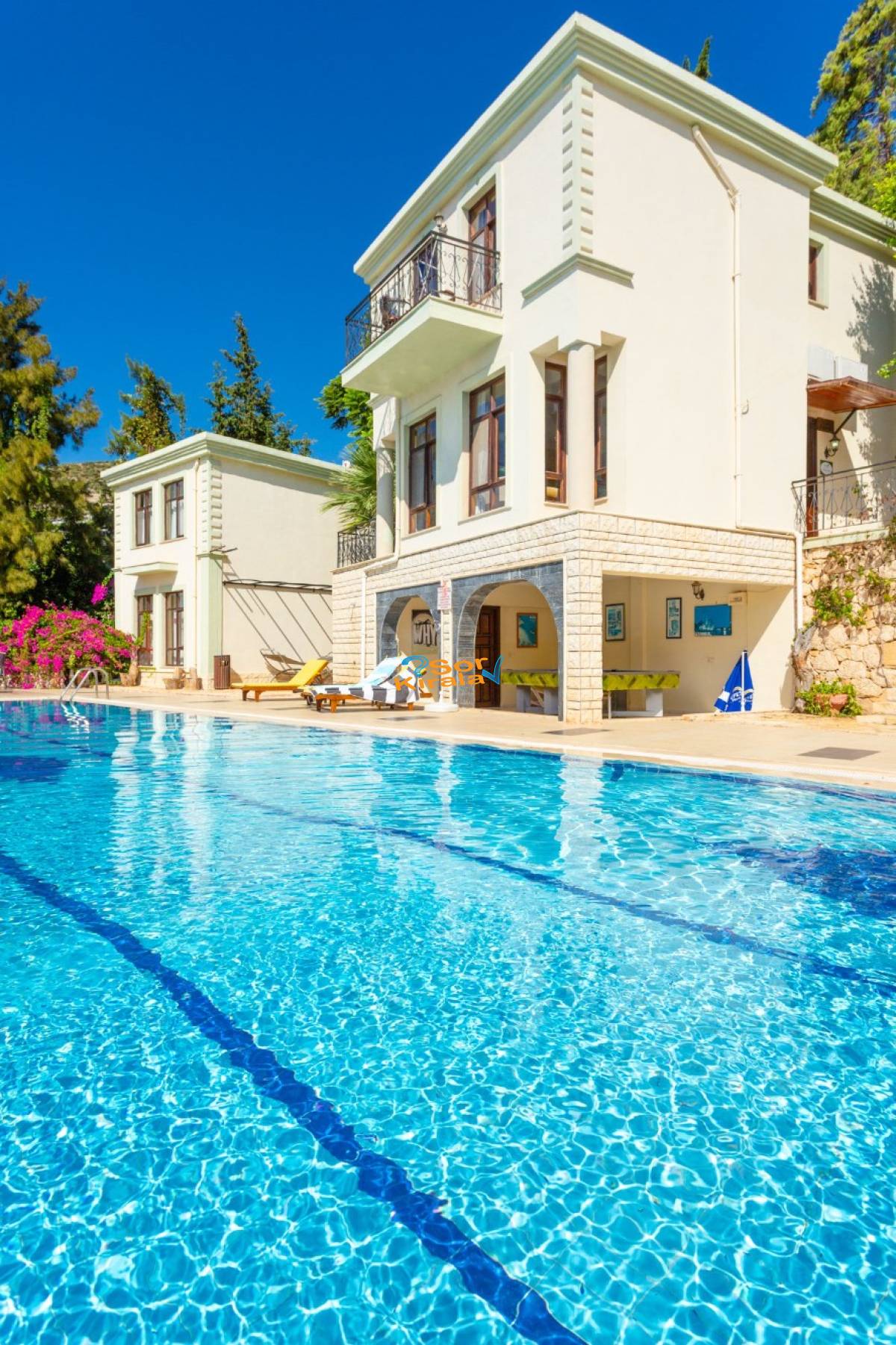 2+1 Ortak Havuzlu KARALOS Kalkan Merkez (104)