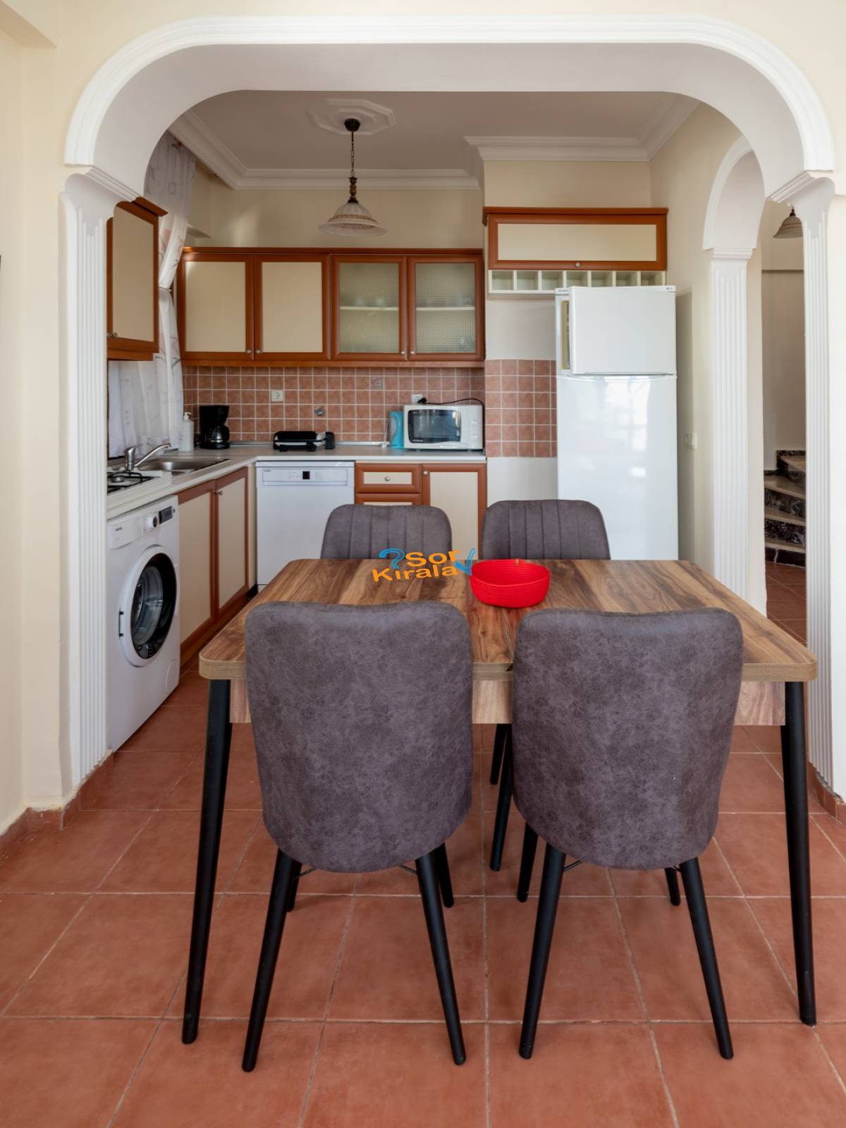 2+1 Ortak Havuzlu Villa HABESSOS Kalkan Merkez(103)