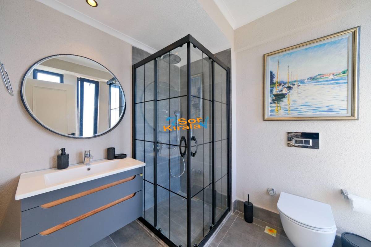 Fethiye Çalış Plajı, Kapalı Havuzlu, Sauna, Hamam, Jakuzili 4+1 Villa Royal 1